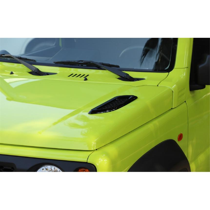 Car Front Hood Air Outlet Vent Decoration Cover Sticker for Suzuki Jimny JB64 JB74    2022 2023 Exterior