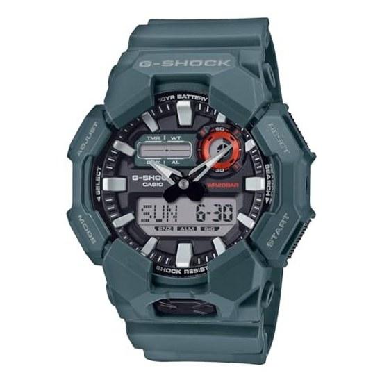 Casio Wristwatch G-Shock Domestic Genuine Product Long-life Battery Biomass Plastic Used GA-010-2AJF Mens Blue-green