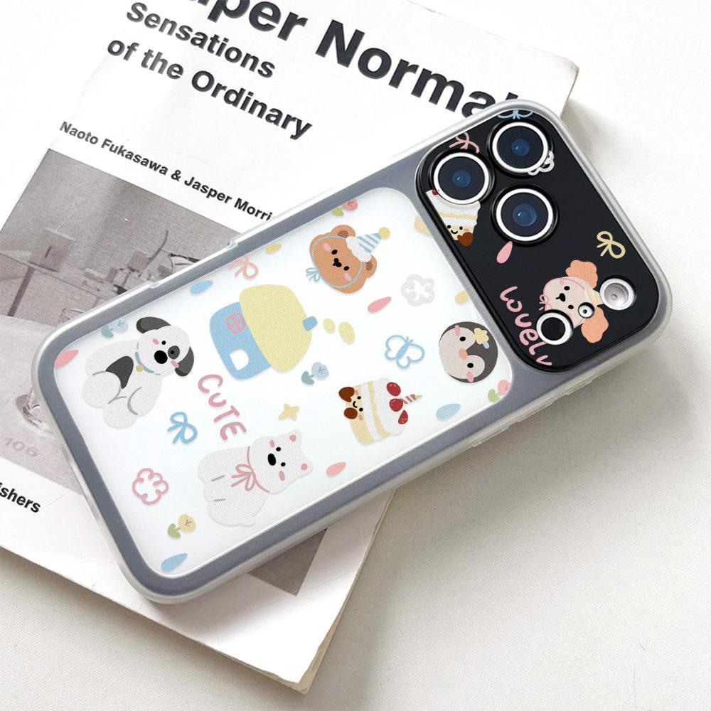 Puppy Penguin Is Suitable for iPhone17promax Two-in-one Mobile Phone Case Apple 16 Niche 15 Generation 14 Simple