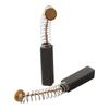 Førsteklasses erstatningskarbonbørster 2 stk for elektriske motorer 20 mm x 6 mm x 5 mm
