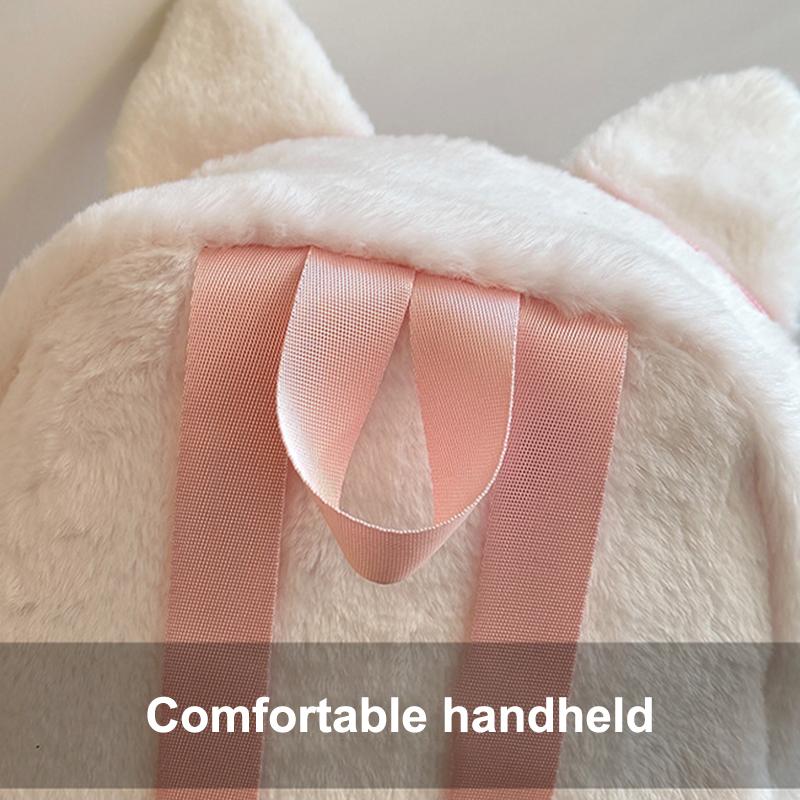 1Pcs Durable Puppy Cat Plush Backpack Dog Cartoon Children Backpack Sweet Kid Schoolbag Girl School Student