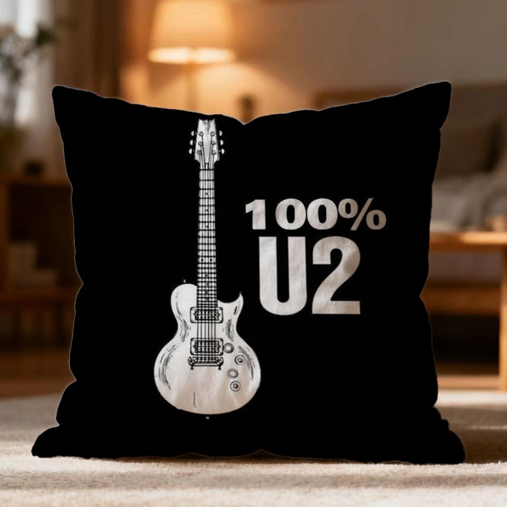 Fashion U-UU2 Cushion Cover Soft Washable Pillow Case Multi-Scene for Couch Bed Travel Office Use