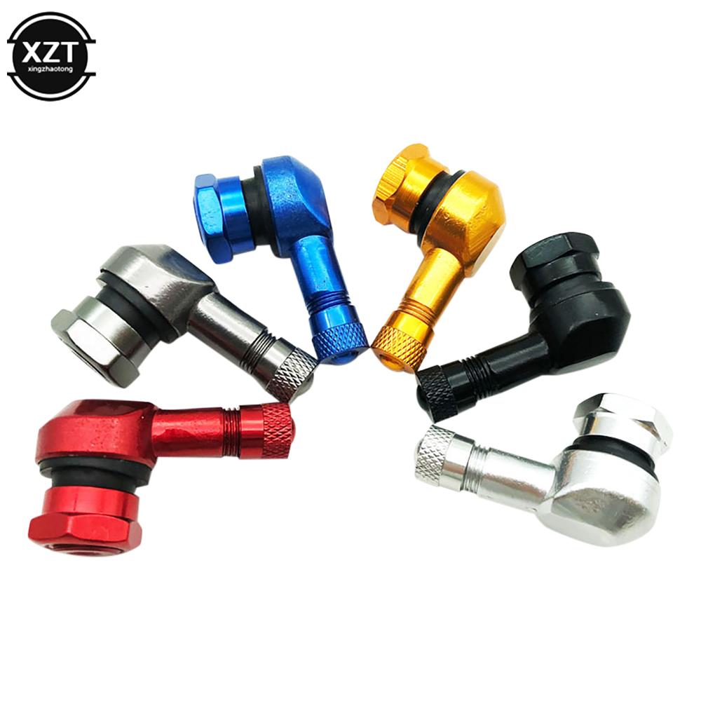 Aluminum Alloy Valve 11.3mm Motorcycle Rim 90 Degree Right Angle Motorcycle Wheel Tire Valve Stem Rim Wheel Parts Stem Caps1