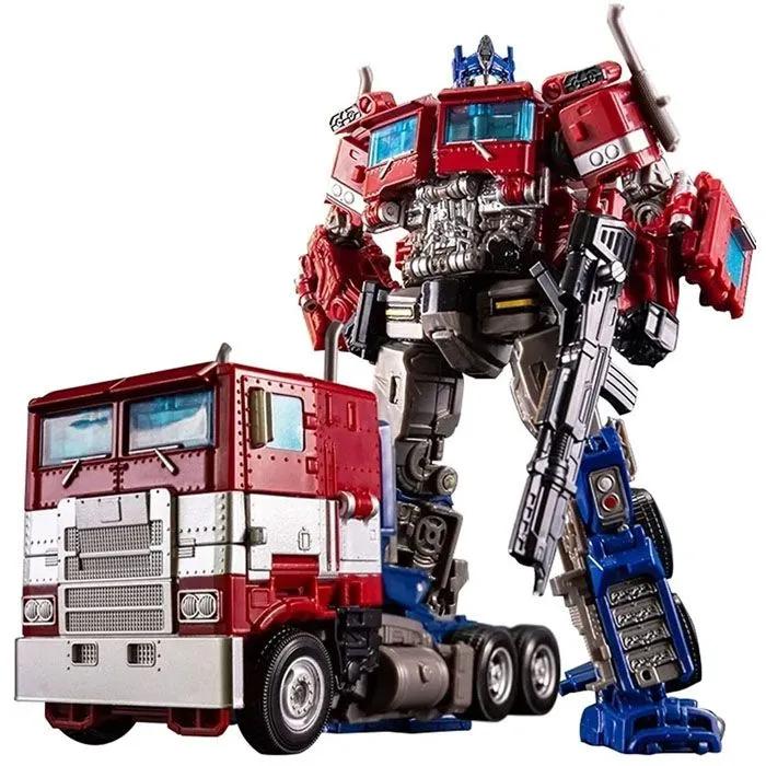 

Детский робот-трансформер, автомобиль Optimus Primes KO, литой под давлением сплав, фигурка робота, игрушка в подарок