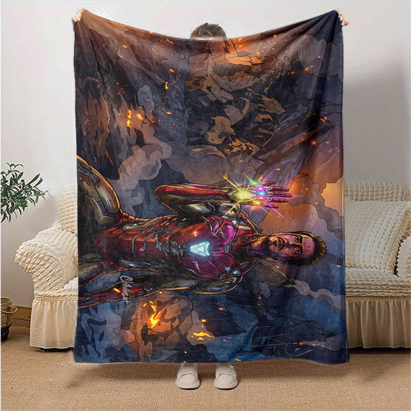 1pc Wolverines Savage Attack Marvel Soft Throw Blanket Flannel All Season Light Weight Living Room/Bedroom Warm Blanket. M731018