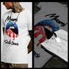 Miami T-Shirt South Beach Florida Miami Beach Sexy Independence Day XL White Tee
