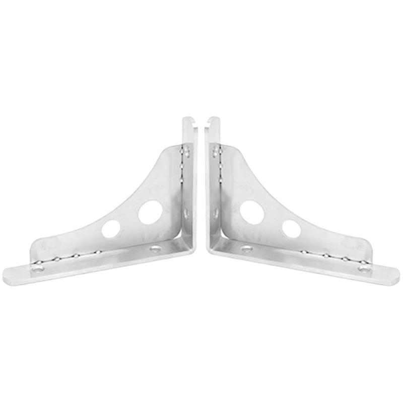 Heavy Duty Square  Wall Mount Bracket Easy Installation Space Saving Designs Wall Support Bracket for Kitchen Garage