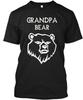 Grandpa Bear - T Shirt Made In the USA Size S To 5XL