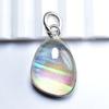 19.8 Ct Natural Multicolor Fire Opal 925 Sterling Silver   Pendant