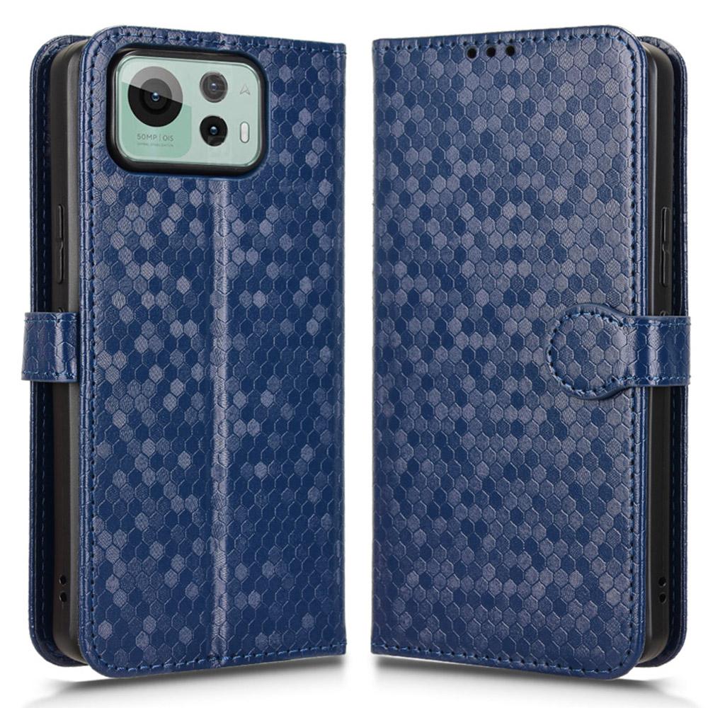 For Asus Zenfone 12 Ultra 5G Wallet Case Dot Pattern Imprint PU Leather Phone Cover