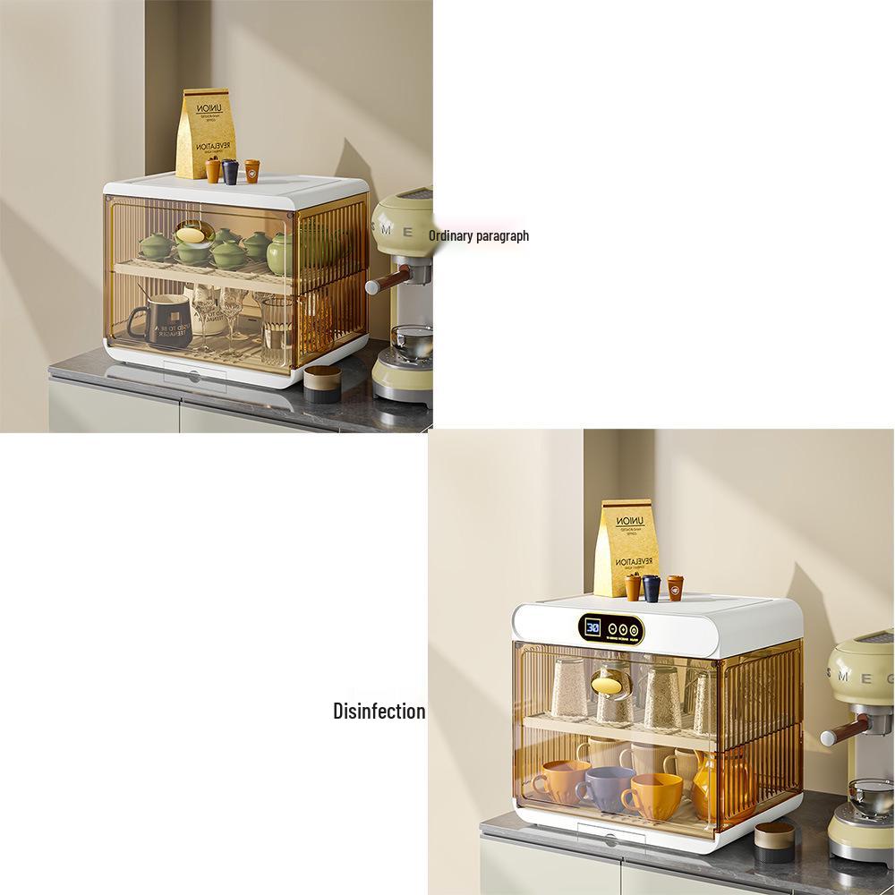 

Foldable Dustproof Tea Cup Storage Shelf & Cabinet Regular помаранчевий