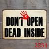 Custom Gun Humor Tin Sign for Restaurant, Bar, or KTV Decor