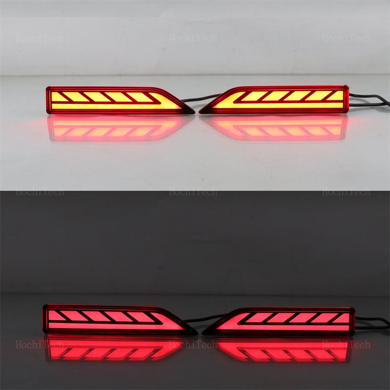 Functions LED Reflector Lamp Rear Fog Lamp Bumper Brake Light Dynamic Turn signal Lamp For Toyota Veloz  2022 2023