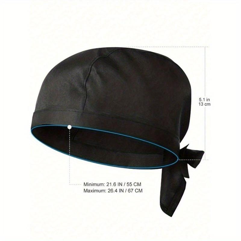 1pc, Adults Chef Hat, Chef Cap For Men Women, Adjustable Cooking Hat With Elastic Band Reusable Chefs Hat, For Kitchen Coffee Restaurant Food Service