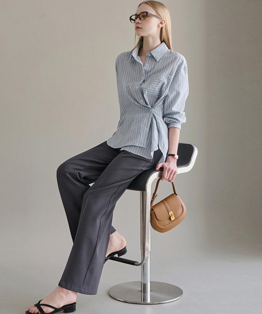 LUSIDA Eloa Belted Pants_3 Colors