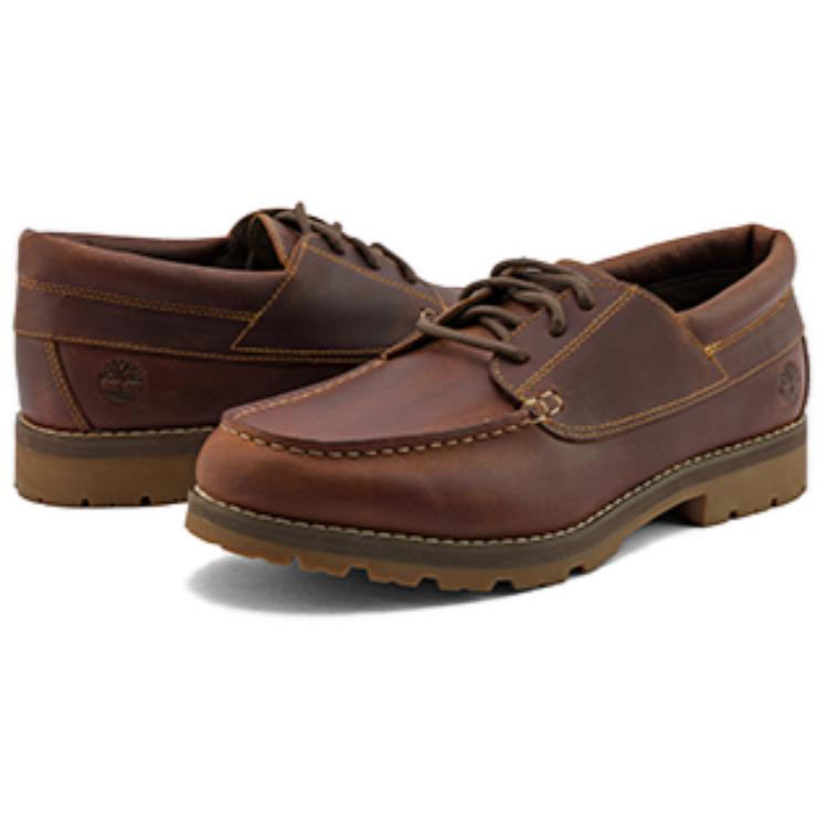 Timberland Square Lace-Up Comfortable Casual Men Casual Shoes Brown A6CBJEM4
