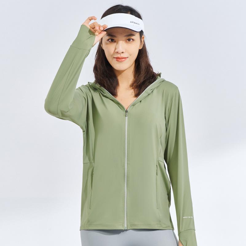 Ice Silk Quick-Dry Sun Protection Jacket for Fishing Cycling M