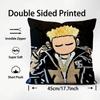 Famous Rapper AAsen Cool Cushion Cover Plush Fabric Soft DoubleSided Printed Sofa Warm Winter Home Child Gift Pillow Case