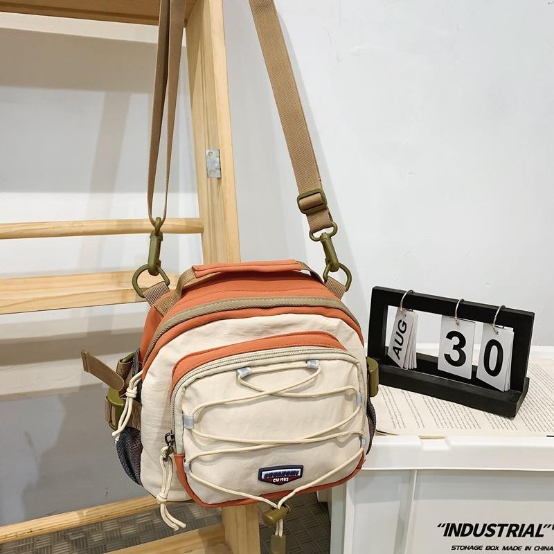 Multifunctional messenger bag Women's mountain climbing hiking lightweight small bag Leisure personalized sports shoulder backpack