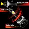 1 Pair Car Led Fog Light Driving Bulbs 881 50w 10 Lights Led Anti-fog Lamp Headlight 360 Degree Lighting Angle