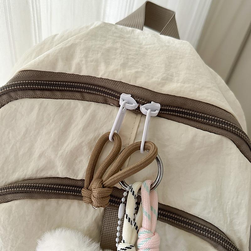 Large Capacity Backpack Junior High School Student Schoolbag Women's Lightweight Backpack