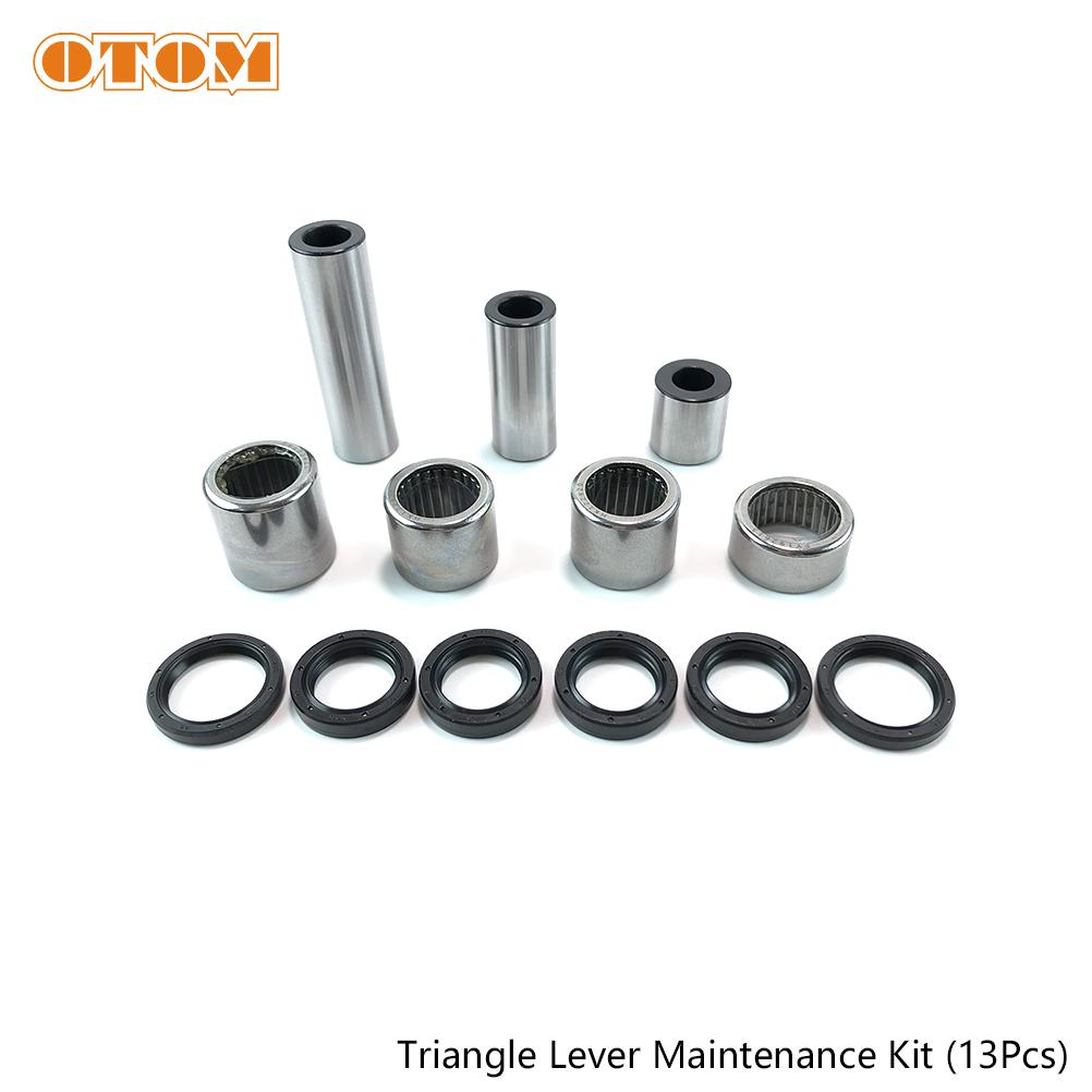 OTOM Motocycle Triangle Lever Linkage ARM Oil Seal Bearing Bushing Repair Set For HONDA CRF150R CRF150RB CONNECTING ROD SUB-ASSY