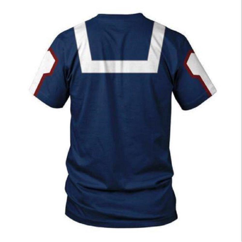 Mijn Boku No Hero Academia 3D Print T-shirt Voor Mannen En Vrouwen In Comfortabele Katoenmix