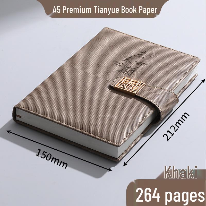 A5 Custom Strap Diary Notebook with Logo in Gift Box