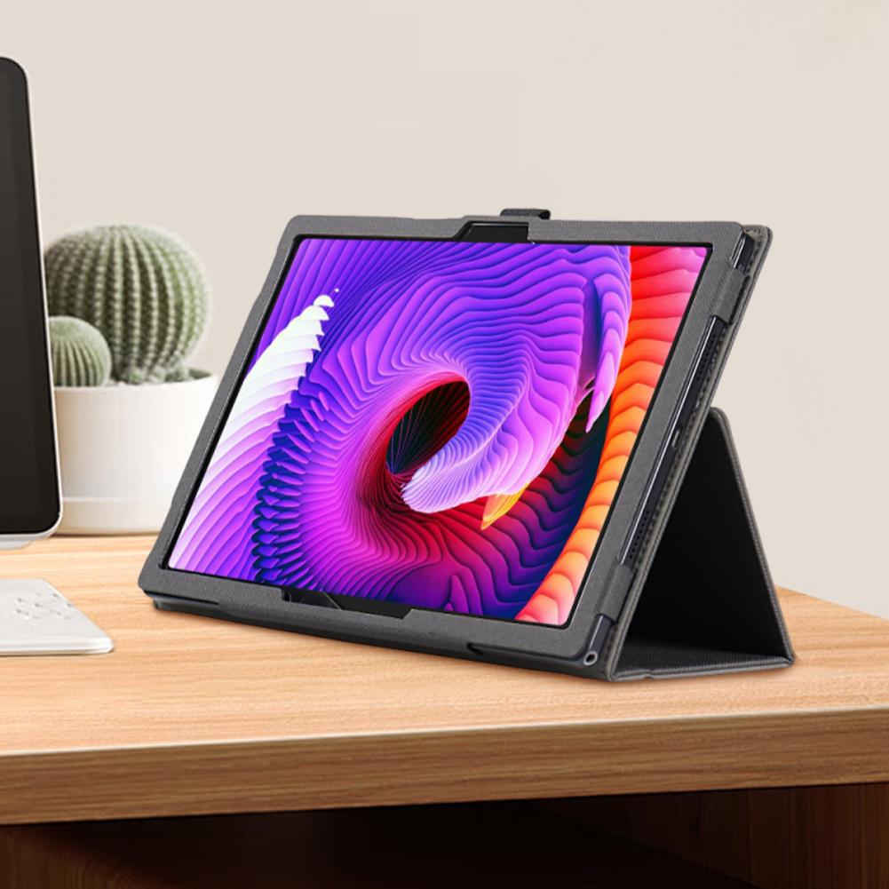 Pro Tabwee W90 Ruční Kožené Pouzdro na Tablet Odolné proti Opotřebení Ochranný Kryt Tabletu Folio Stojan Magnetický Kryt Počítačové Příslušenství