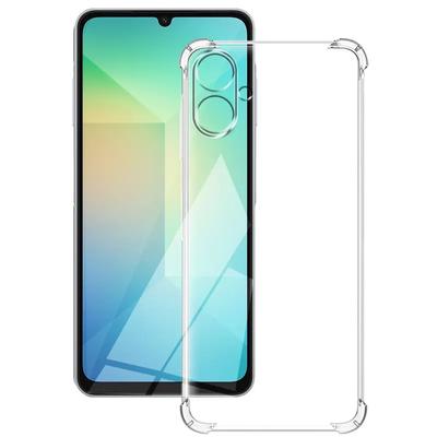 Stoßfestes TPU-Gehäuse mit vier Ecken für Samsung A36 A06 A16 Kameraschutz Transparente TPU-Telefonabdeckung für Samsung Galaxy A55 A35 A25 A15 A05