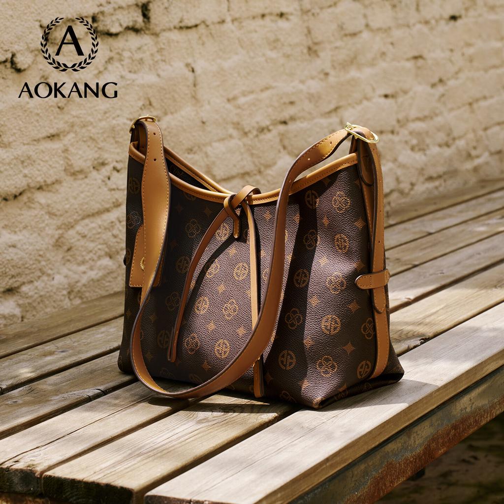 Aokang Women's Tote Bag, Crossbody Bag, Shoulder Bag, Large Capacity