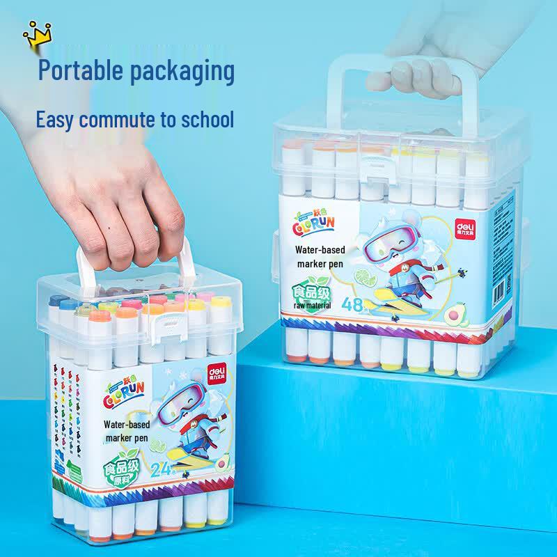 Deli Kids Washable Marker Set