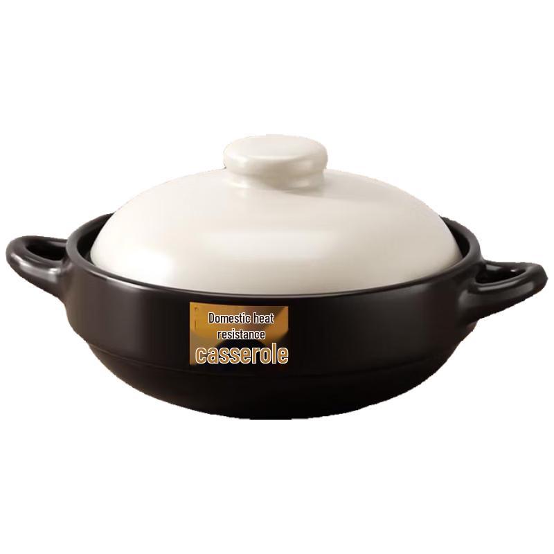 Ceramic Clay Casserole Pot for Gas Stoves