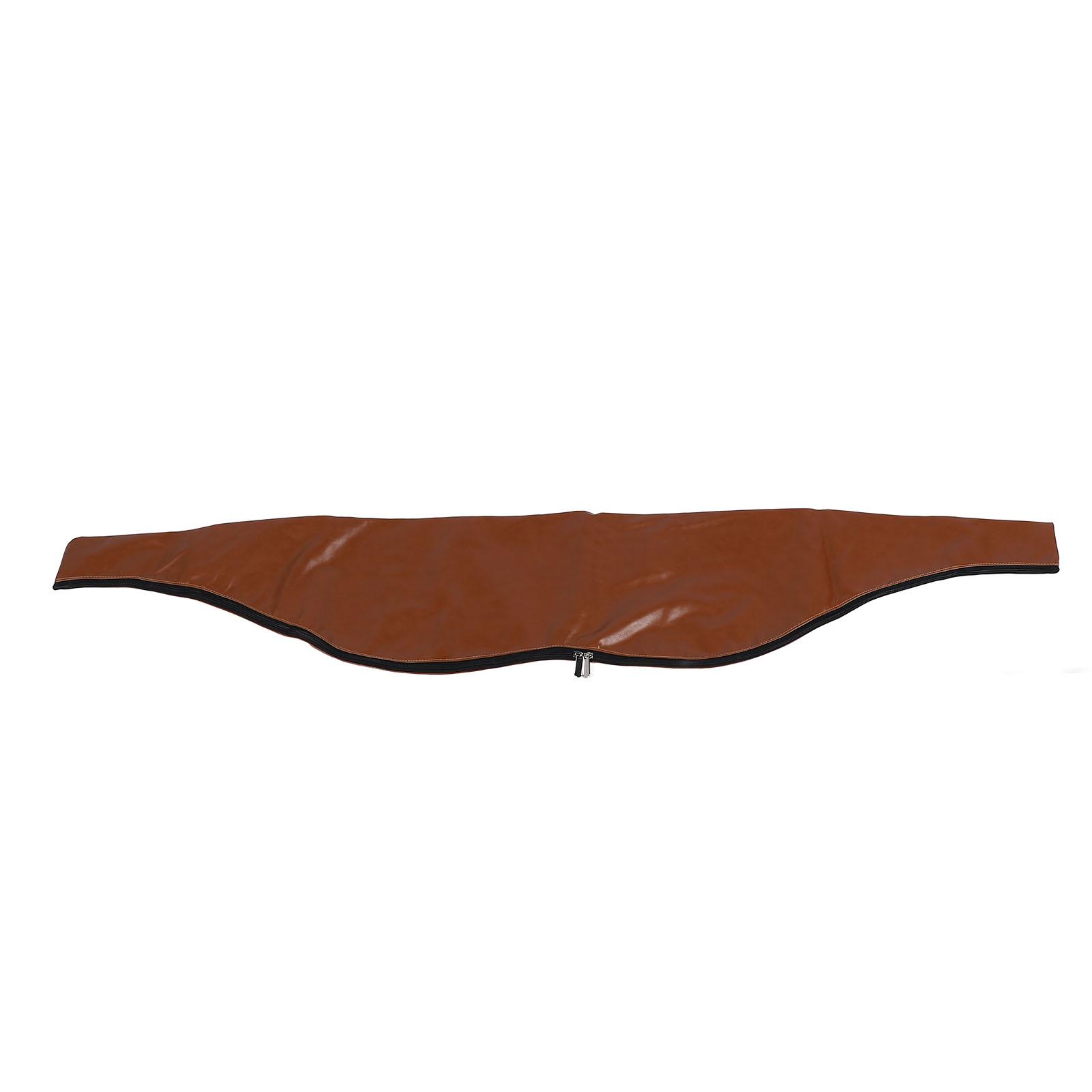 

Traditional Bow Bag Soft Protective Faux Leather Archery Bow Case for Recurve Bow Longbow Brown