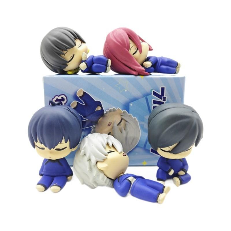 Blue Prison Shoulder To Shoulder Sleep Team Blue Lock Claw Machine Doll Set For Collectors