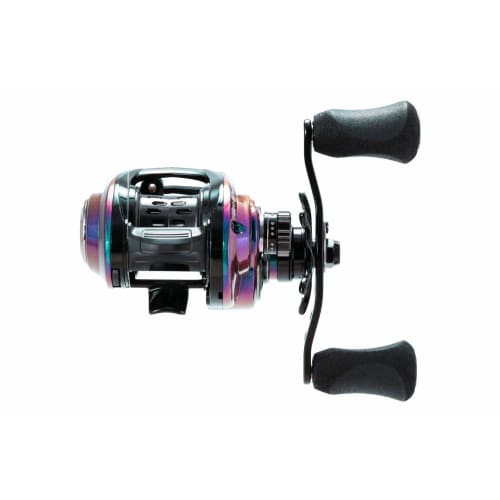 AbuGarcia REVO ULTRACAST BF8-L Linkshand Kurbel aus Carbon Ausgestattet mit Bait Finesse Spule Salzwasserbeständig Superhohe Übersetzung