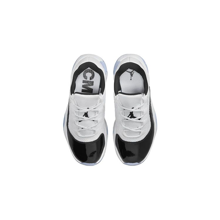 Air Jordan 11 Comfort Low GS Concord Kids Sneakers White Black DV2208-100
