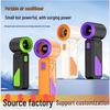 2026 T318 Mini Handheld Fan: Long Battery, Digital Display, Portable Turbo High-Speed.