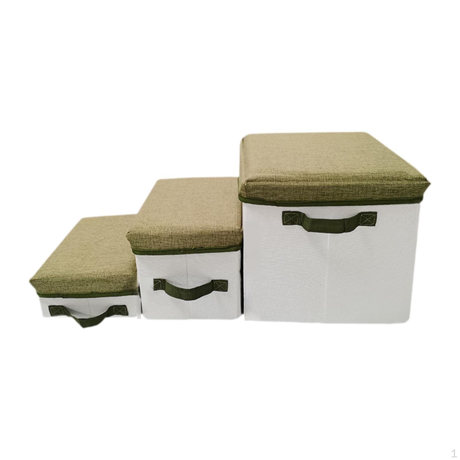 

Лестница для собак с пандусом для хранения диванов и диванов Pet Stepper Собаки, получившие травмы 3 Tiered