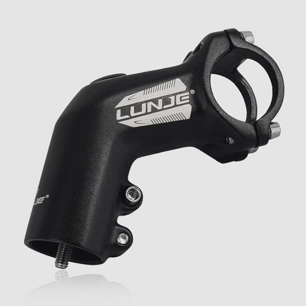 Bicycle Handlebar Stem 35 Degree Handlebar Stem Riser Aluminum Alloy Easy Installation Mountain Bicycle Accessories
