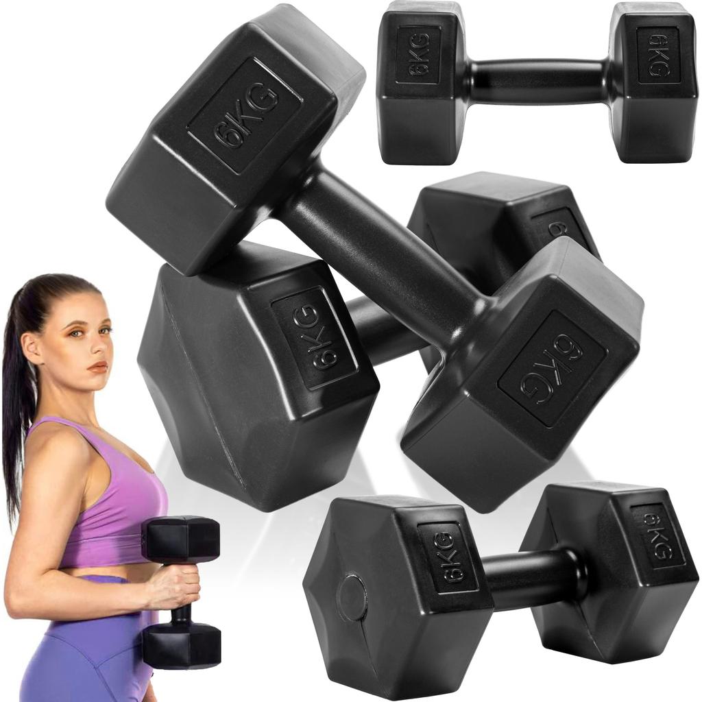 Set di 2 Manubri Kronos Manubri 2X6 Kg