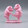 Figurine de Porc Mignonne de Dessin Animé Ornements Décoratifs de Table Pour Festivals Convient Pour le Bureau et la Voiture Modèles Animaux