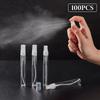 100 Stuks 10ml 5ml 3ml Glazen Sprayflesje Draagbaar Mini Navulbaar Parfuum Lege Fles Verstuiver Pomp Sprayflesje Transparant