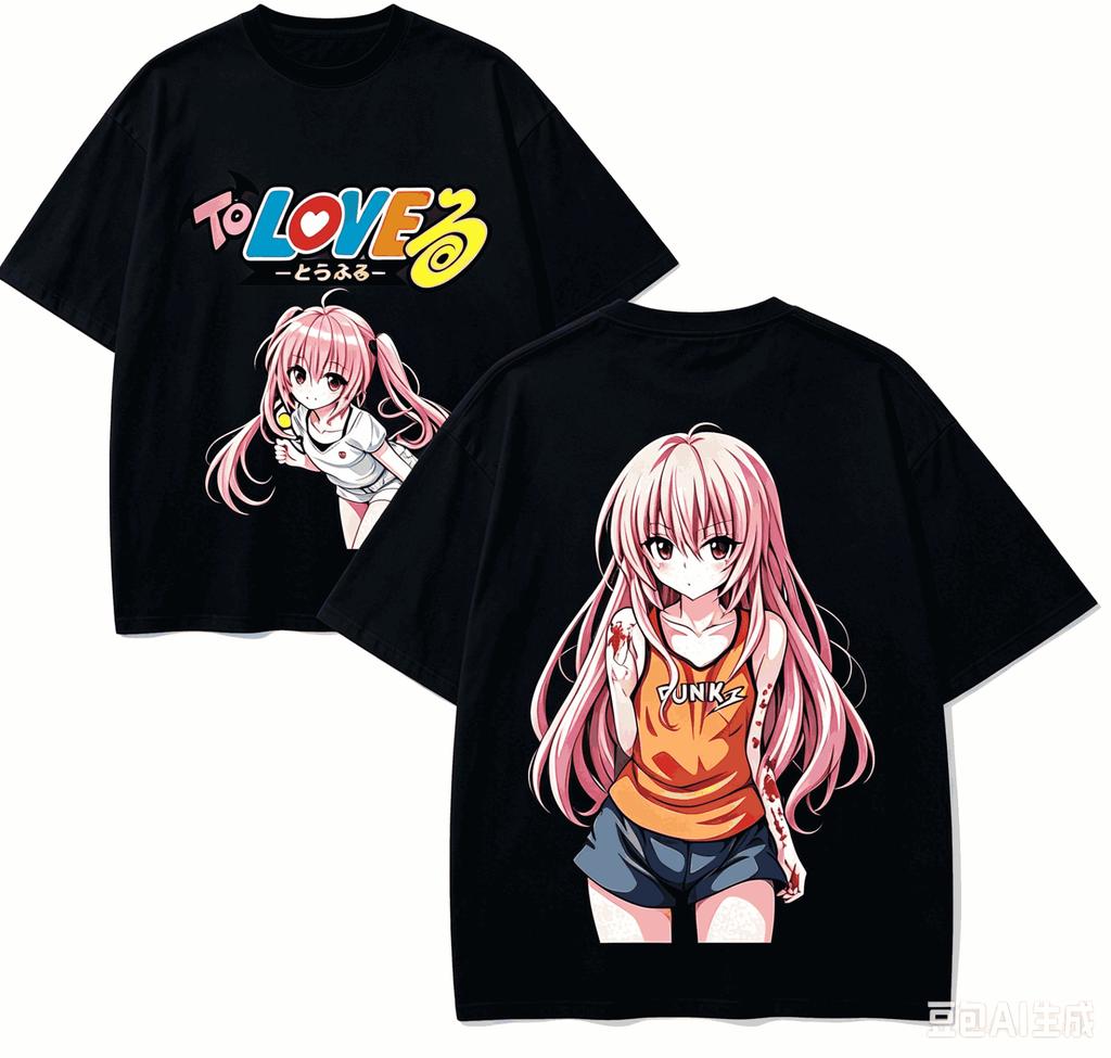 To LoveRu Anime Lover TShirt Harajuku Cotton NewModel High Street Retro Fashion Oversized Unisex Couples High Quality Classic