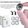 4pcs Car Camera Lens Guards With 2pcs Hooks 360 Panoramic Camera Dust Cover  Anti-Scratch Shield Car Camera Protective Cover