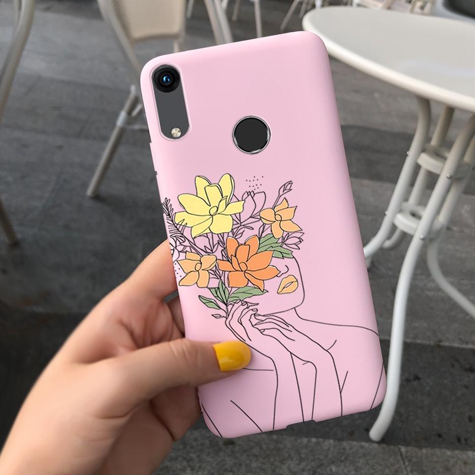 For Huawei Y6s 2019 Case Honor 8A Soft Silicone Cartoon Flowers Phone Protective Shell For Huawei Y6s 2019 Honor8A Fundas Bumper