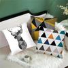 Geometric Style Printed Pillowcases Living Room Office Home Pillowcases Car Ornaments