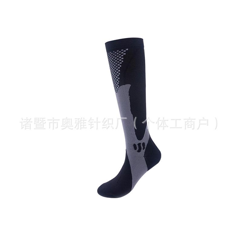 Nylon Magic Pressure Socks Men And Women Cycling Running Sports Football Socks Outdoor Calf Socks