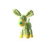 Plush Dog Chew Toy With Cotton Rope For Interactive Dental Relief