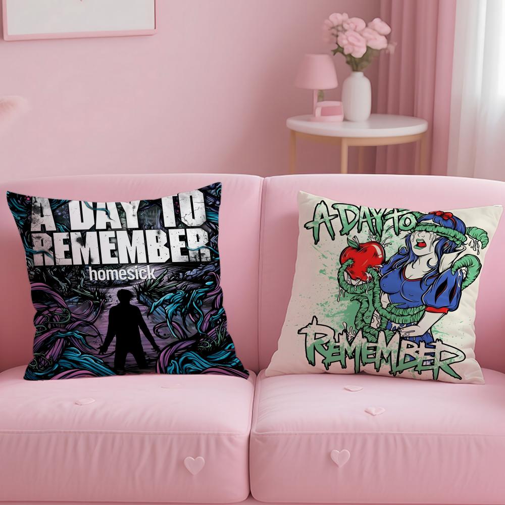 A-A Day to Remember Povlak na polštář Pohodlný oboustranný povlak na polštář Ideální do auta, na pohovku, do ložnice a nejen tam